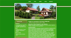Desktop Screenshot of apartman-melodie.cz